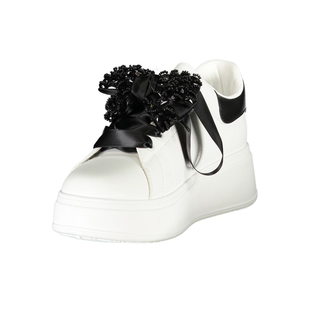 Laura Biagiotti White Polyester Women Sneaker