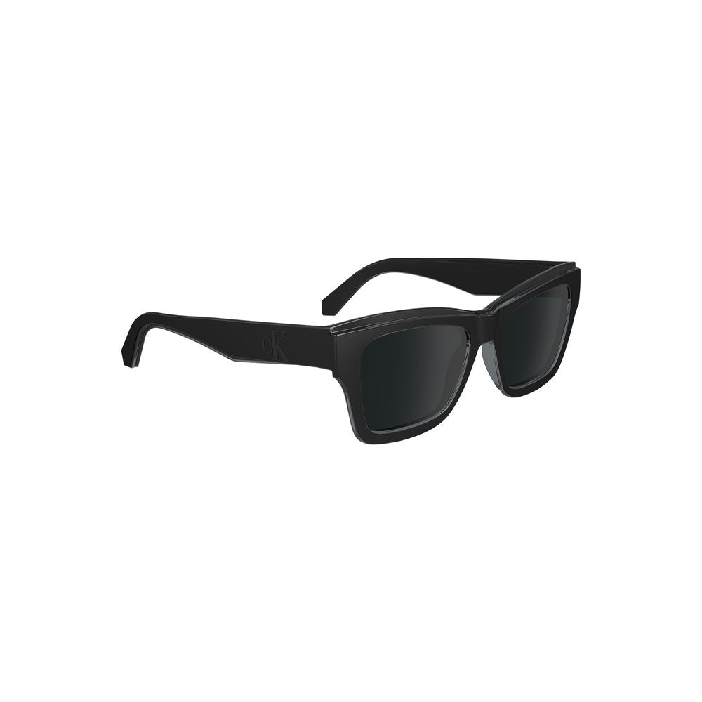 Calvin Klein Black Bio Based Fabric Sunglasses
