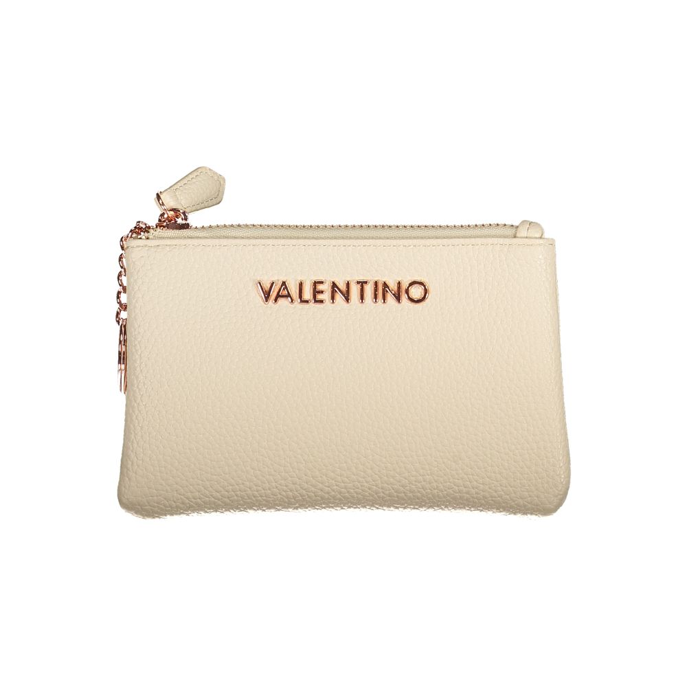 Mario Valentino Beige Polyethylene Wallet