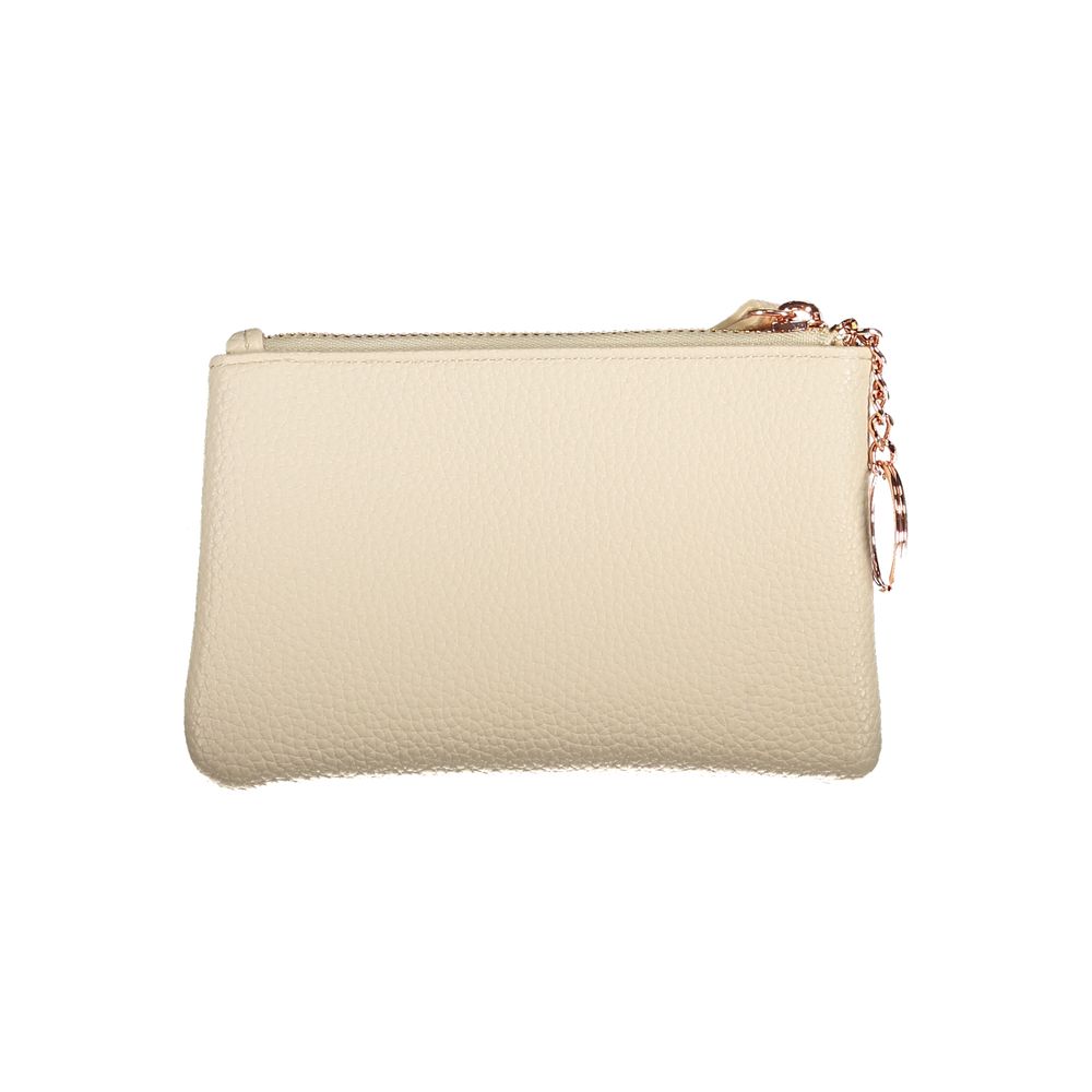 Mario Valentino Beige Polyethylene Wallet