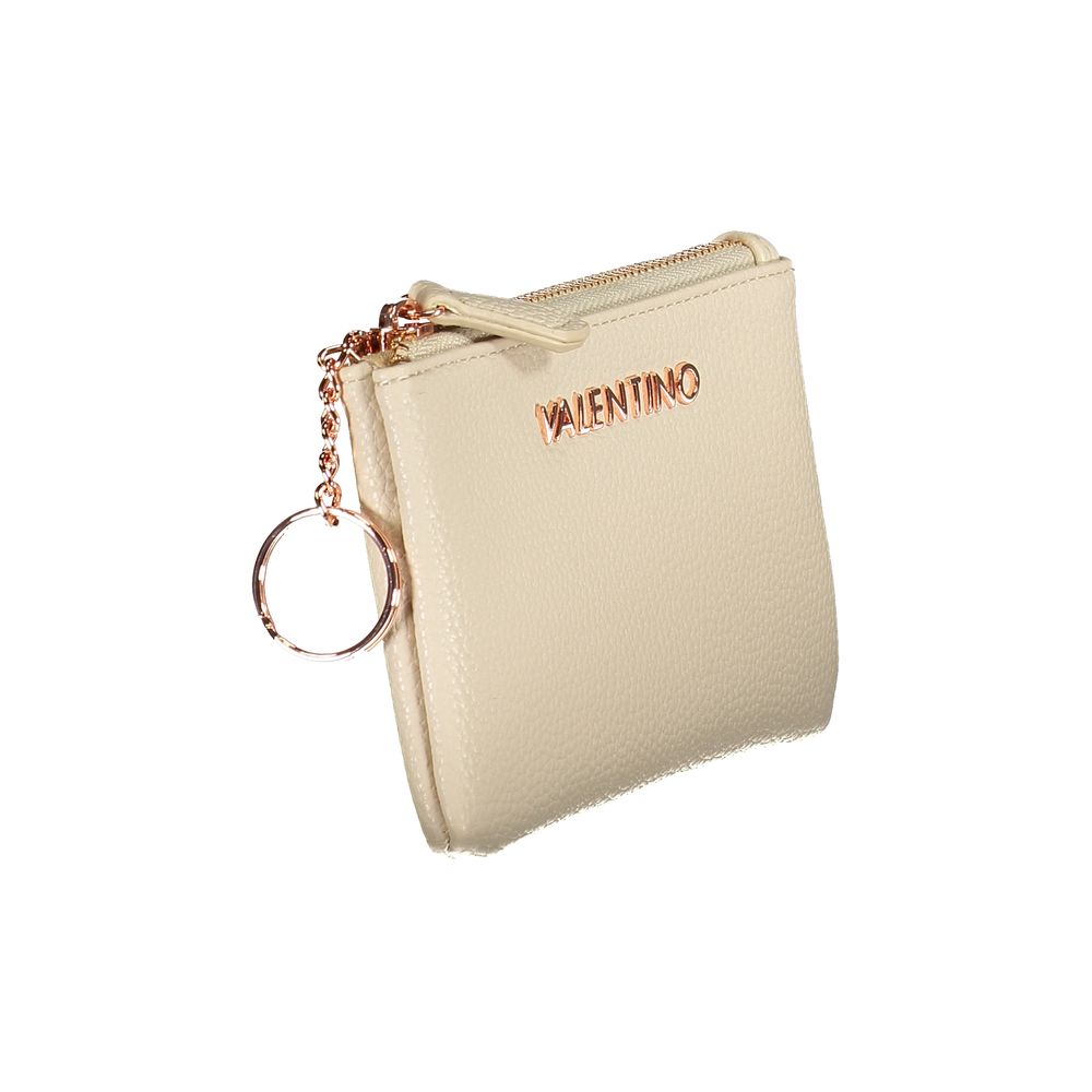 Mario Valentino Beige Polyethylene Wallet