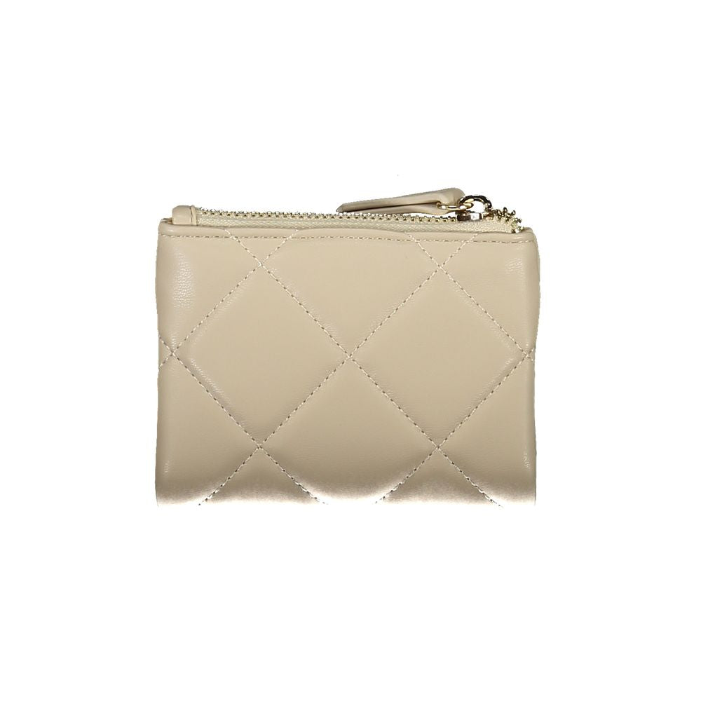 Mario Valentino Beige Polyethylene Women Wallet