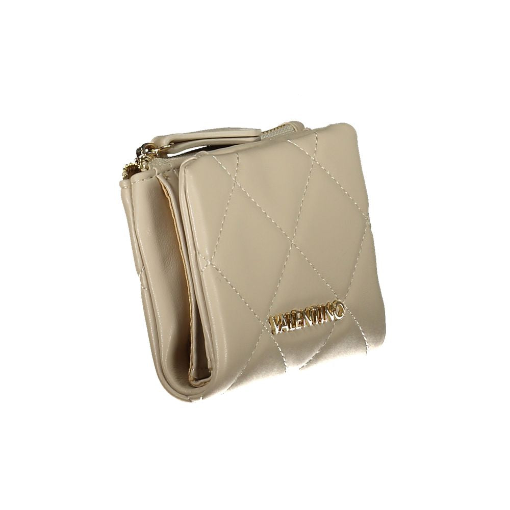 Mario Valentino Beige Polyethylene Women Wallet