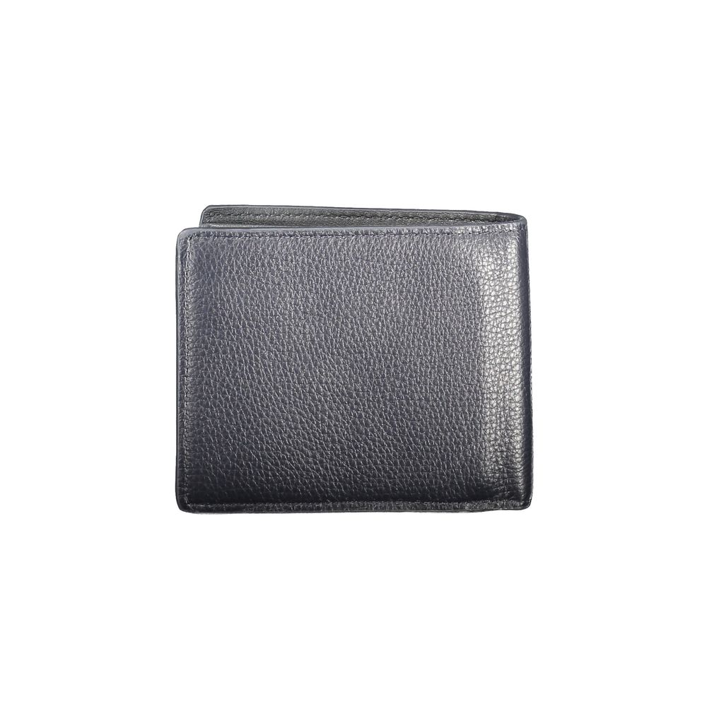 Tommy Hilfiger Blue Leather Men Wallet