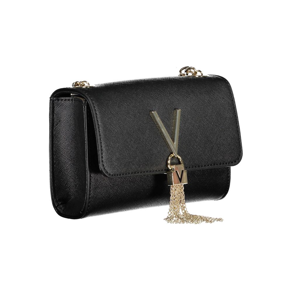 Mario Valentino Black Polyethylene Women Handbag