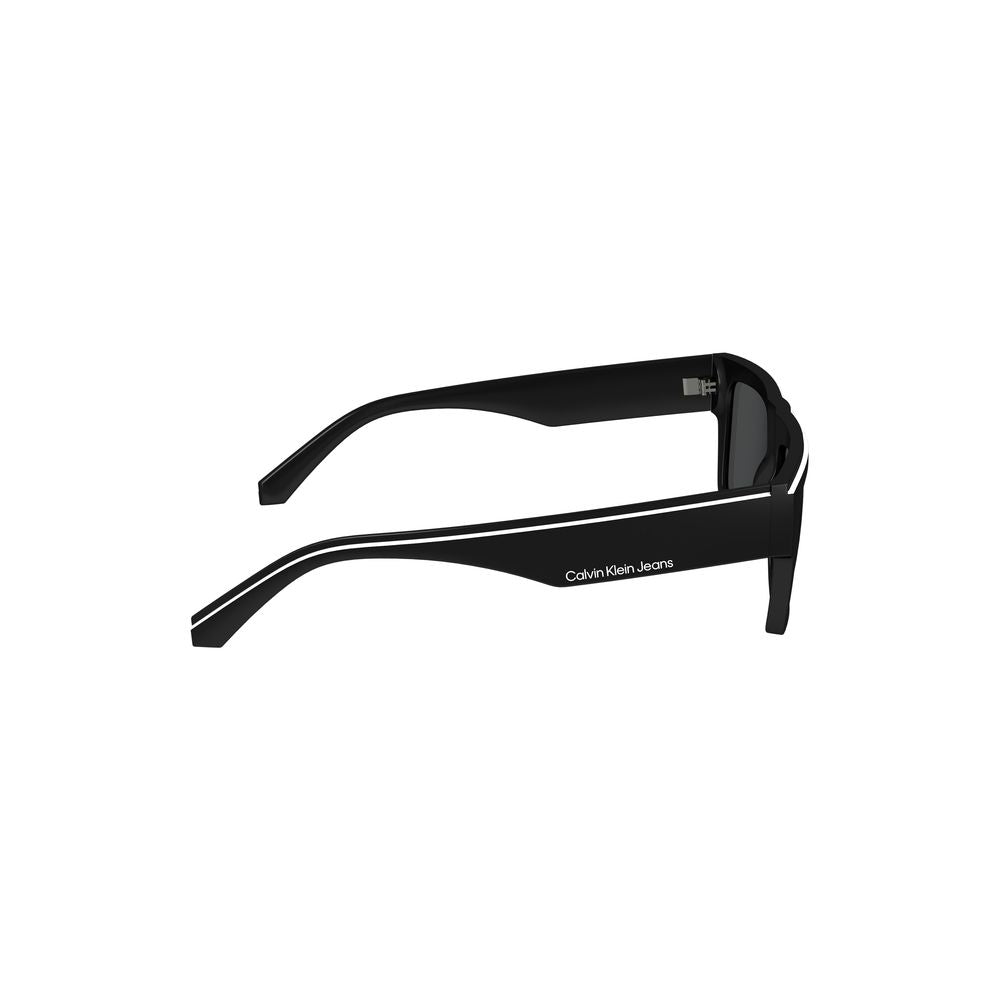 Calvin Klein Black Plastic Sunglasses