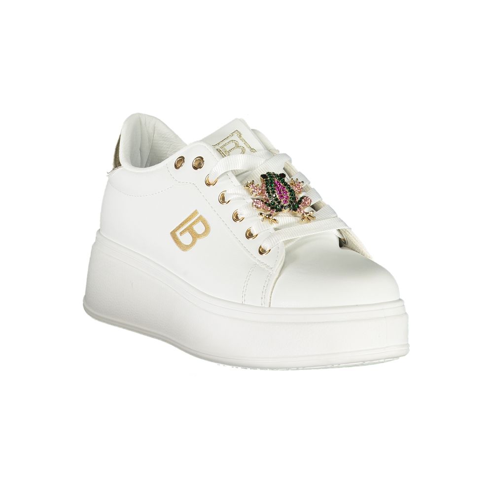Laura Biagiotti White Synthetic Women Sneaker