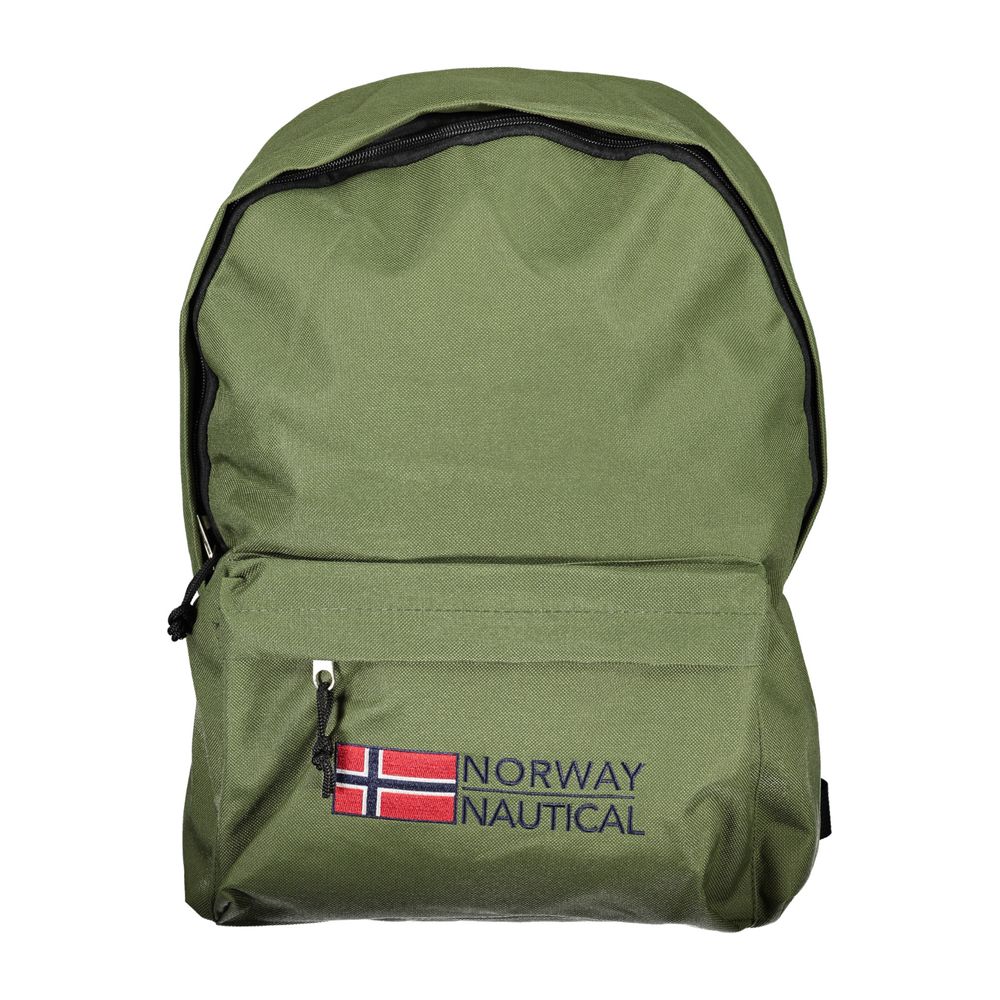 Norway 1963 Green Polyester Mens Backpack