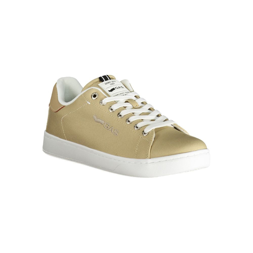 Gas Beige Polyester Men Sneaker