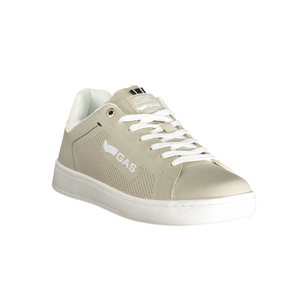 Gas Gray Polyester Men Sneaker