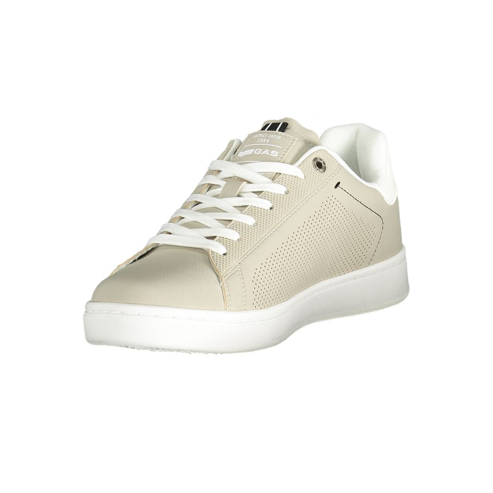 Gas Gray Polyester Men Sneaker