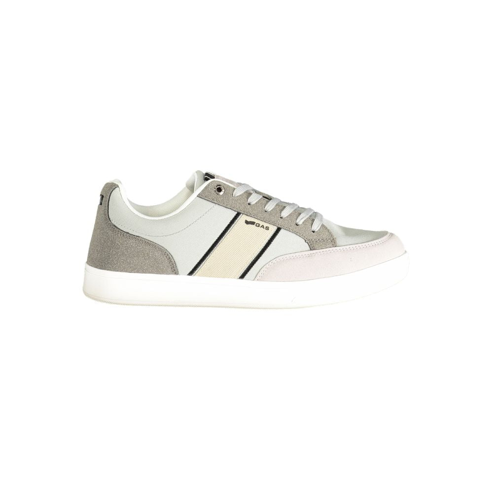 Gas Gray Polyester Men Sneaker