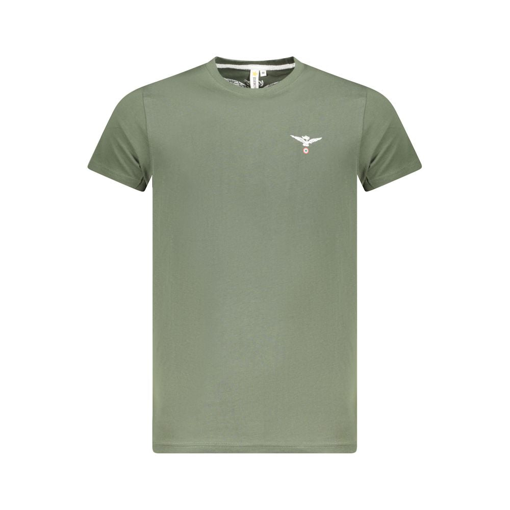 Accademia Militare Green Cotton T-Shirt