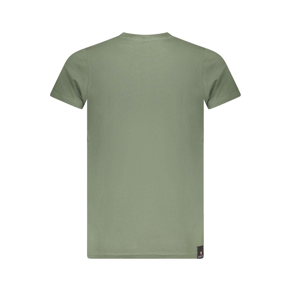 Accademia Militare Green Cotton T-Shirt