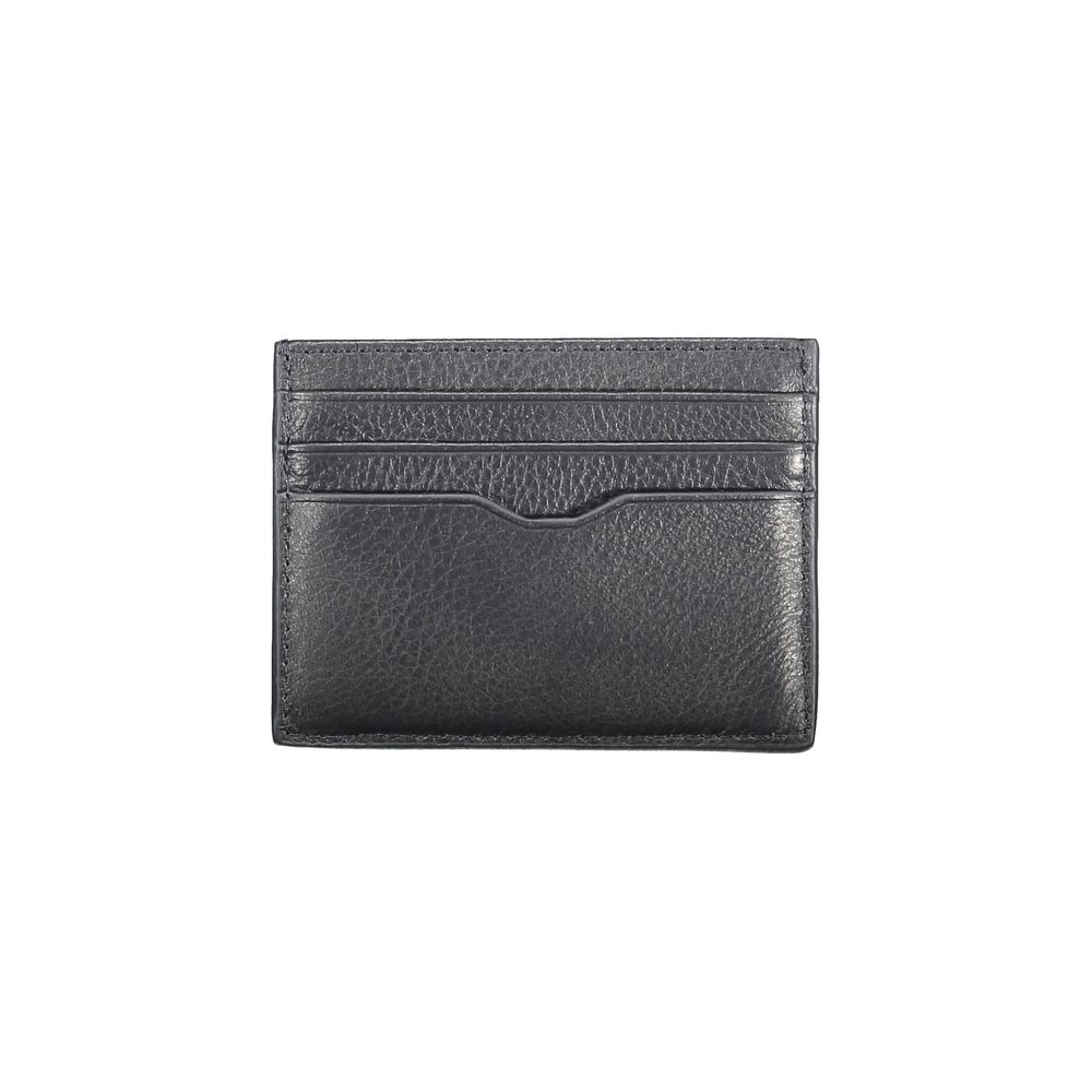 Tommy Hilfiger Blue Leather Wallet