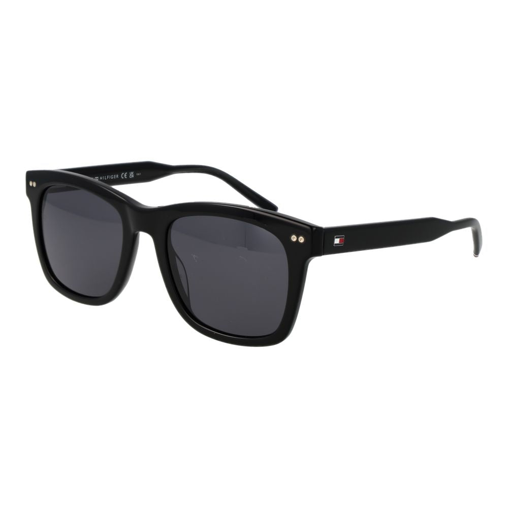 Tommy Hilfiger Black Men Sunglasses