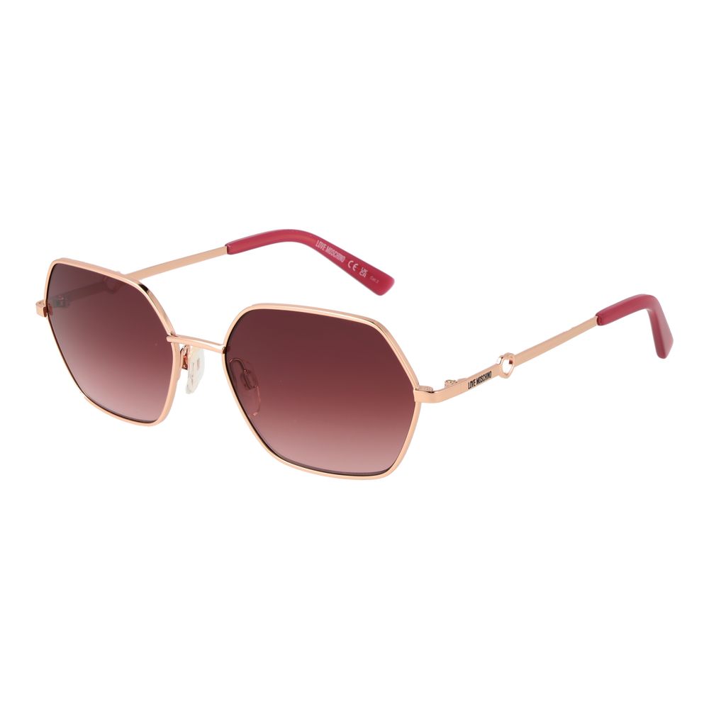 Love Moschino Rose Gold Women Sunglasses