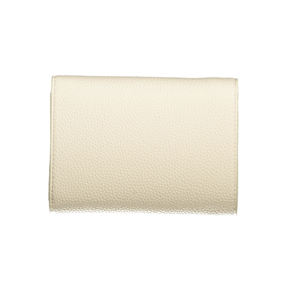 Mario Valentino Beige Polyethylene Wallet