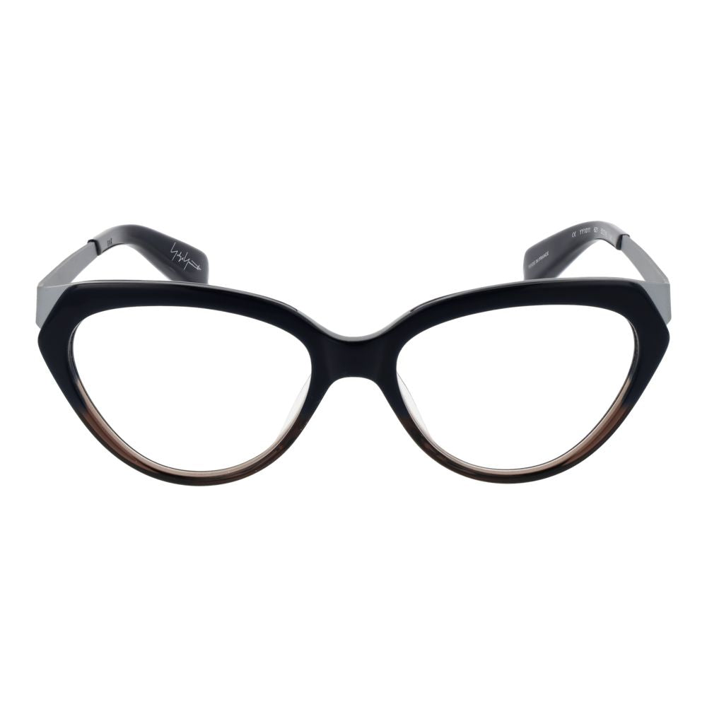 Yohji Yamamoto Black Unisex Optical Frames