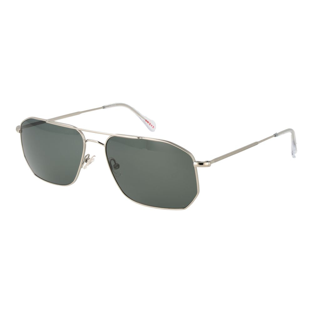 Andy Wolf Silver Men Sunglasses