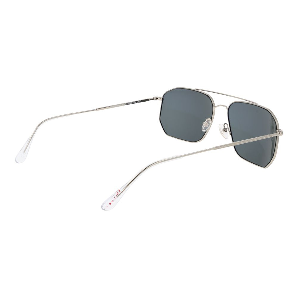Andy Wolf Silver Men Sunglasses