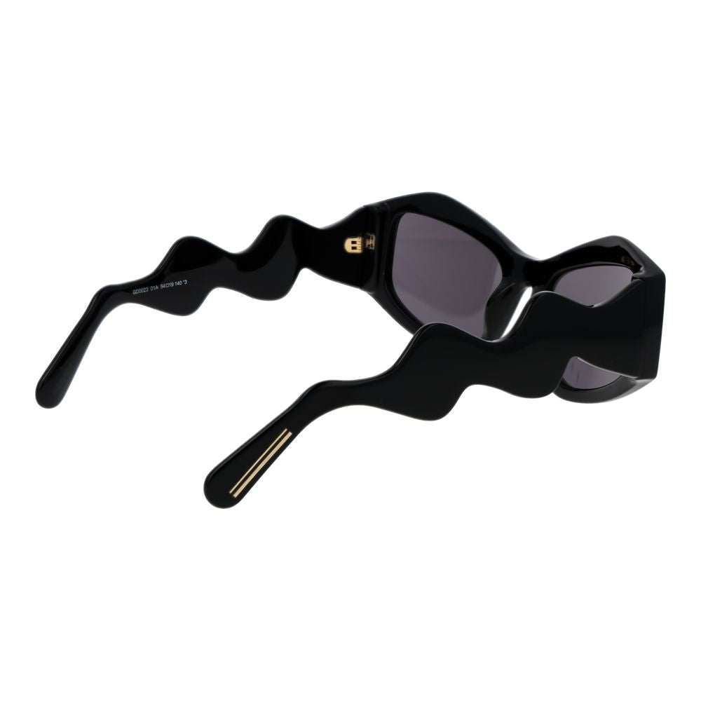 GCDS Black Unisex Sunglasses