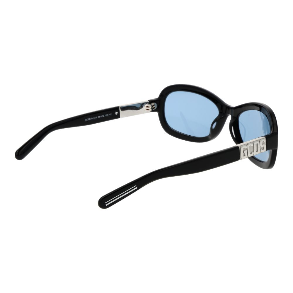 GCDS Black Unisex Sunglasses