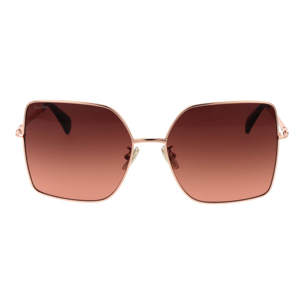 Max Mara Rose Gold Women Sunglasses