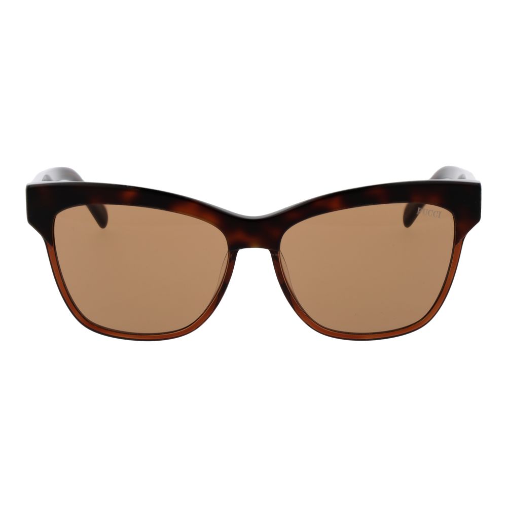 Emilio Pucci Brown Women Sunglasses