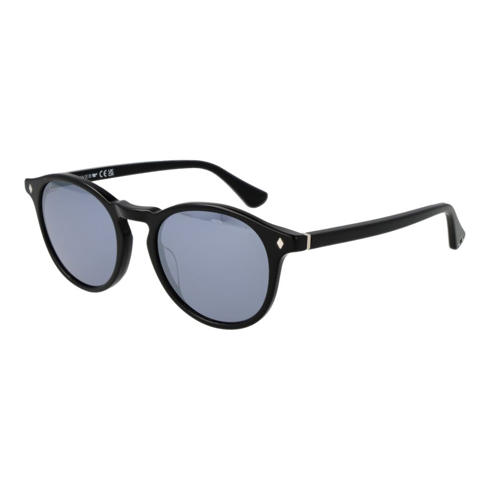 Web Black Unisex Sunglasses