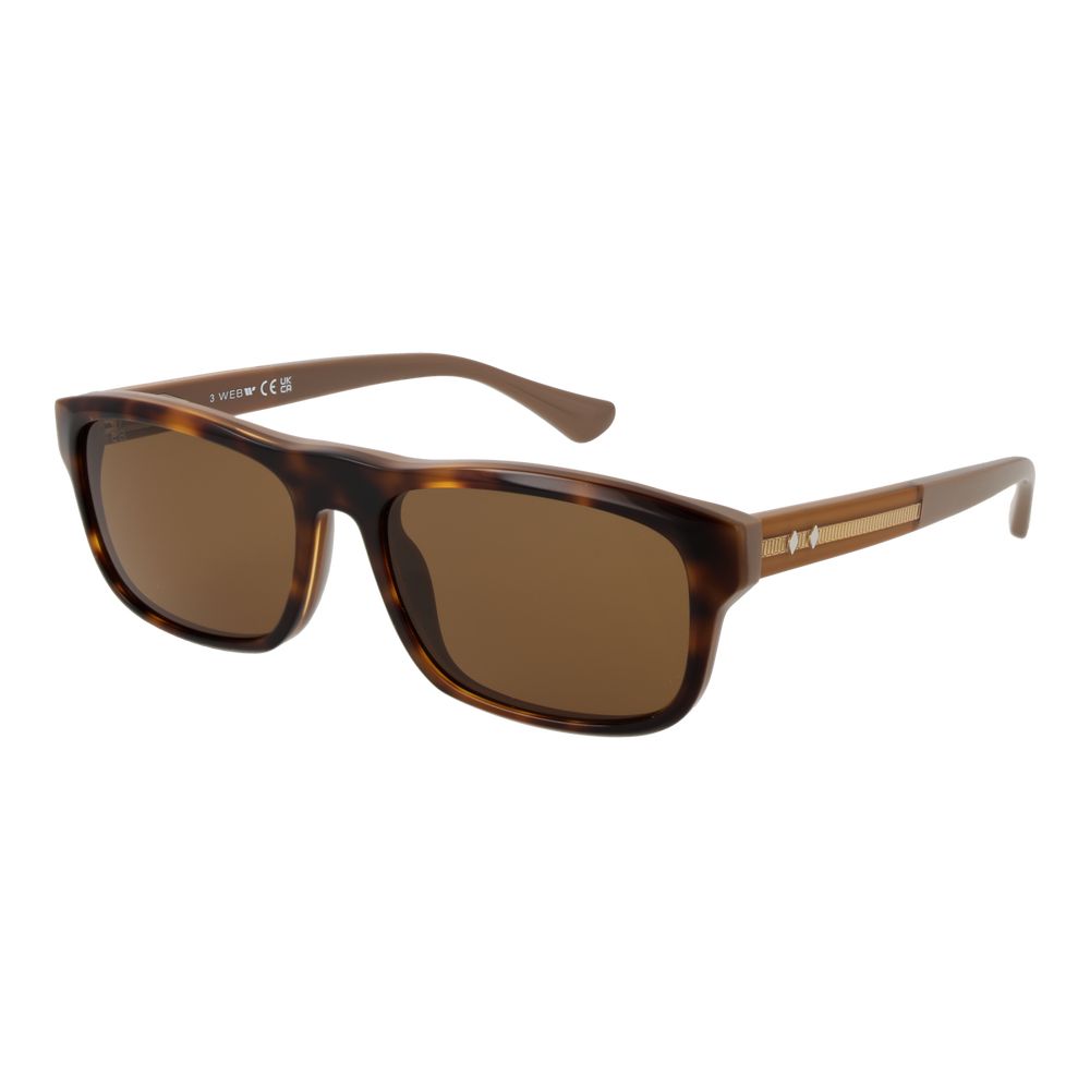 Web Brown Men Sunglasses