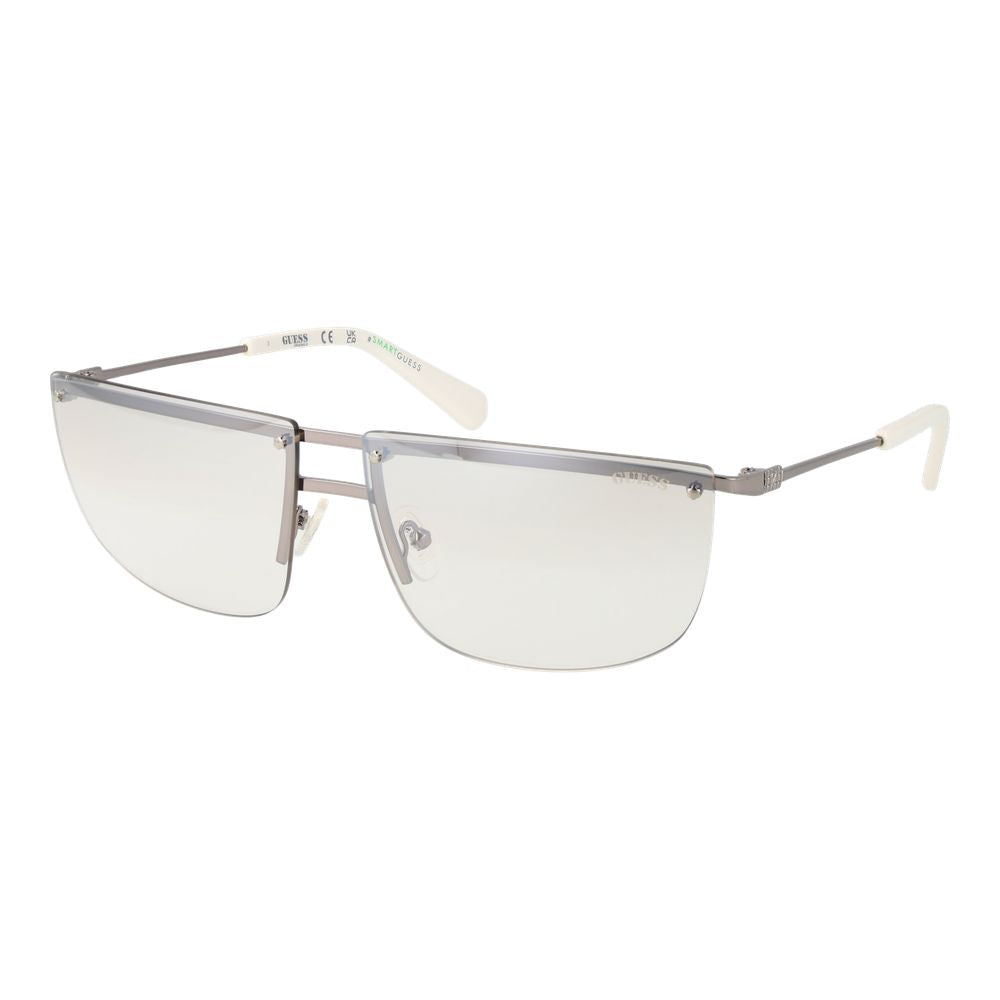 Guess Silver Unisex Sunglasses