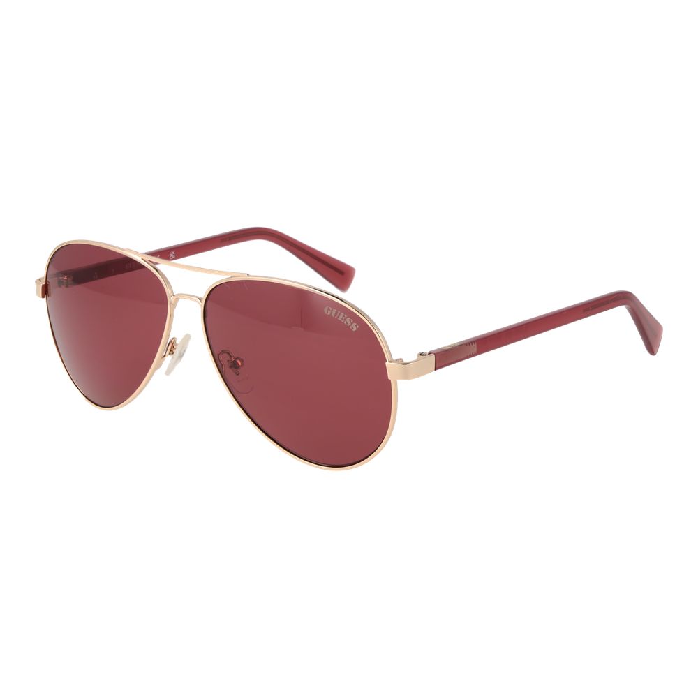 Guess Gold Unisex Sunglasses