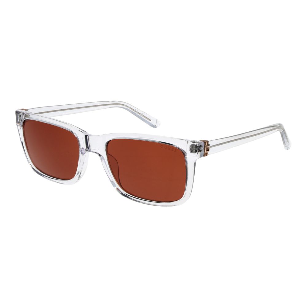 Guess Transparent Men Sunglasses