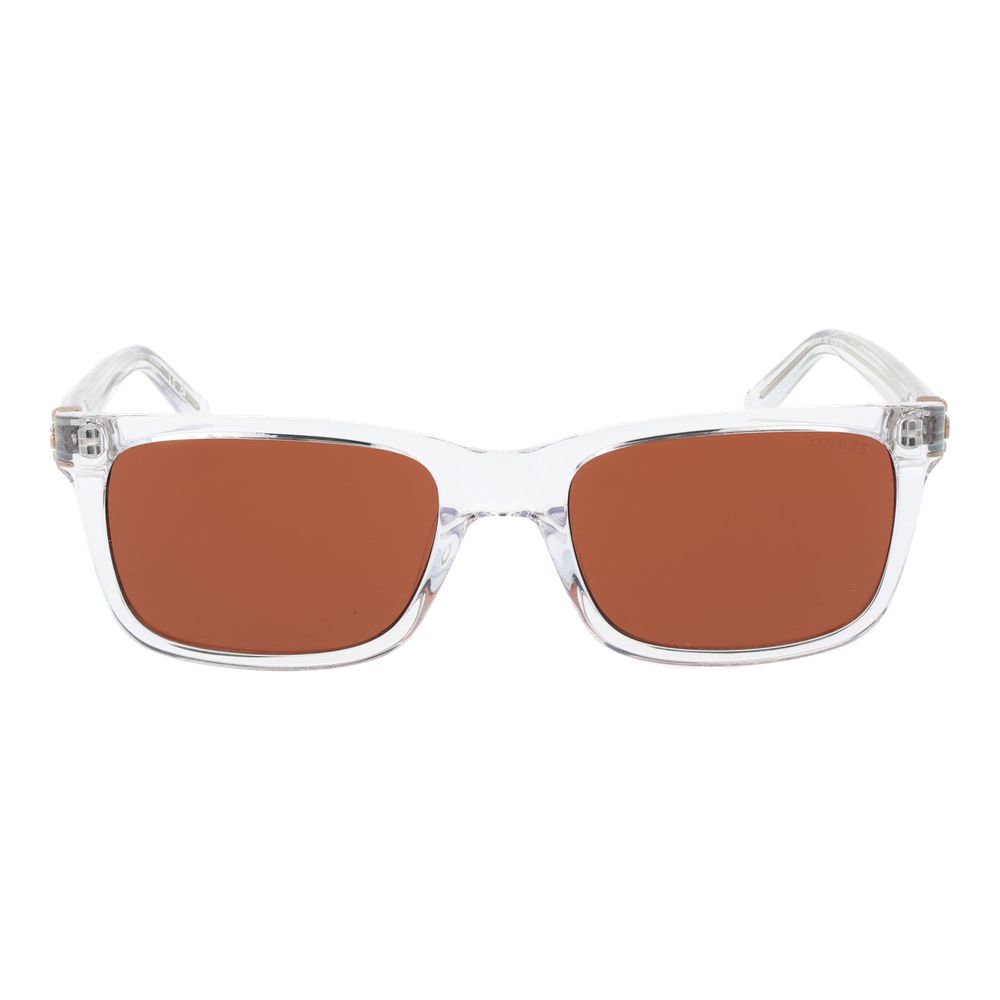 Guess Transparent Men Sunglasses