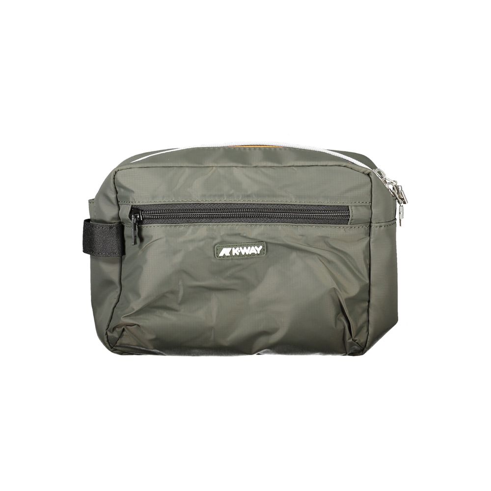 K-WAY Green Polyamide Men Leather Accessory