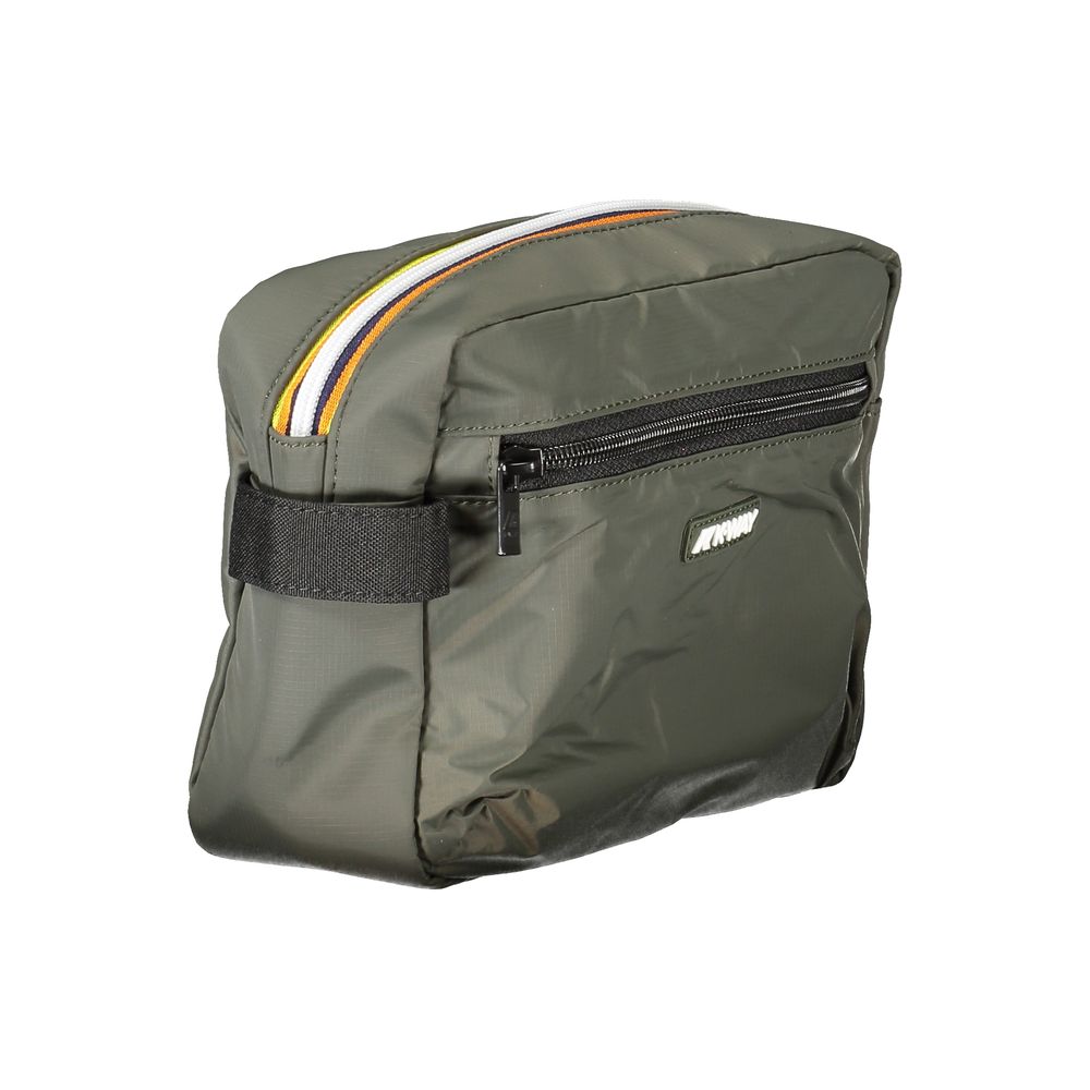 K-WAY Green Polyamide Men Leather Accessory