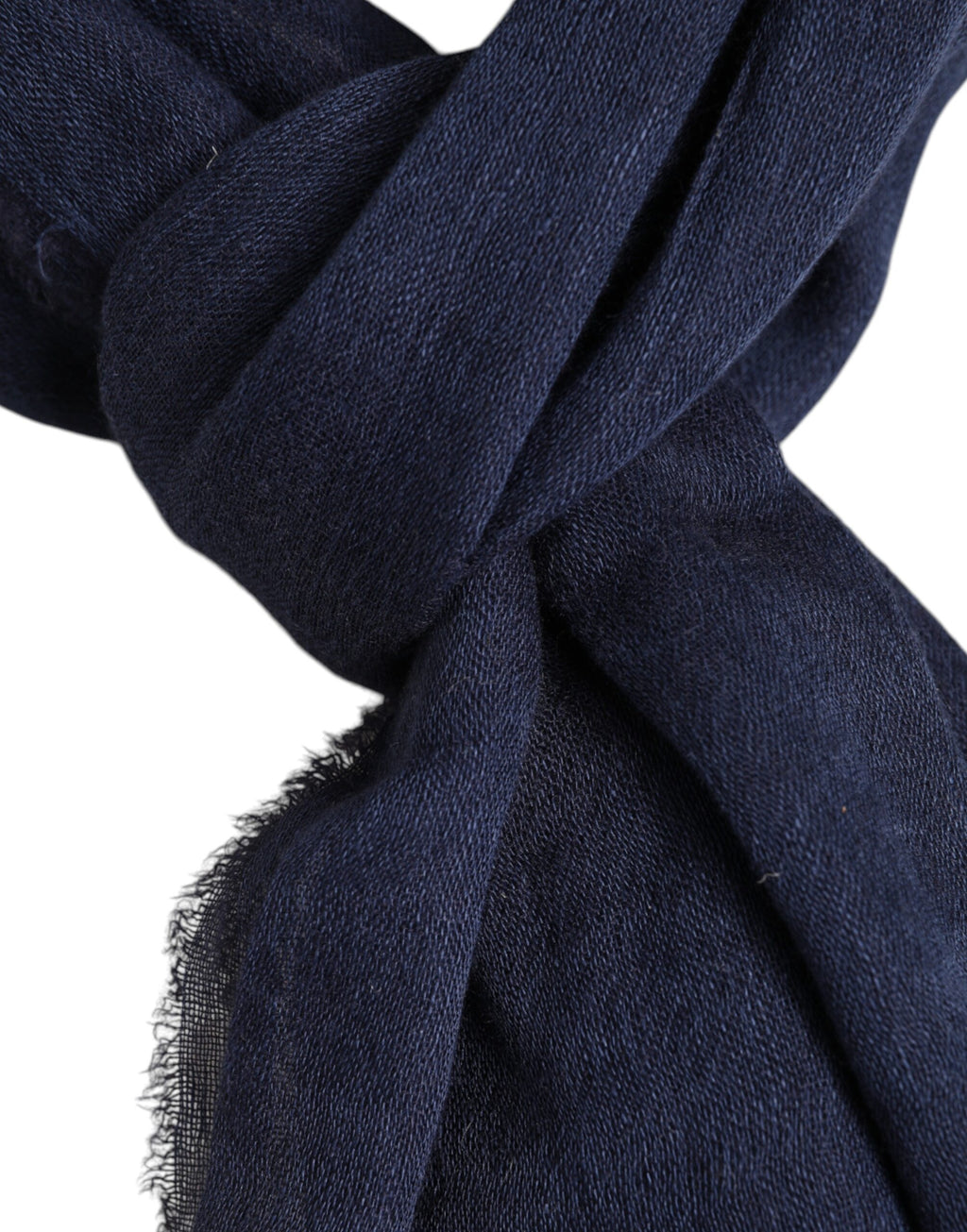Dolce & Gabbana Dark Blue Neck Warmer Wrap Men Shawl Scarf