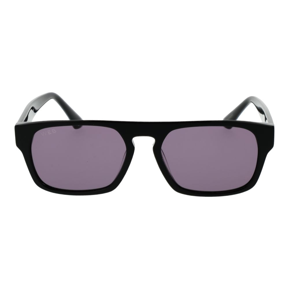 Web Black Unisex Sunglasses
