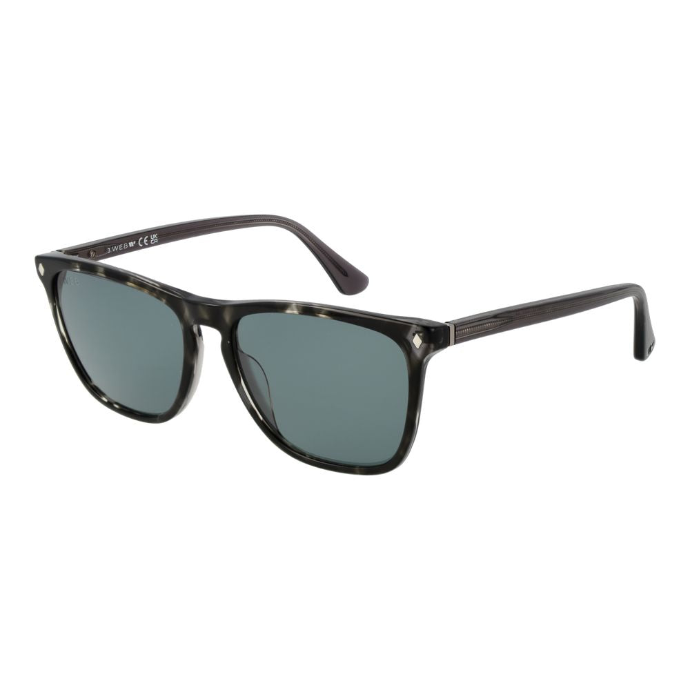 Web Black Men Sunglasses