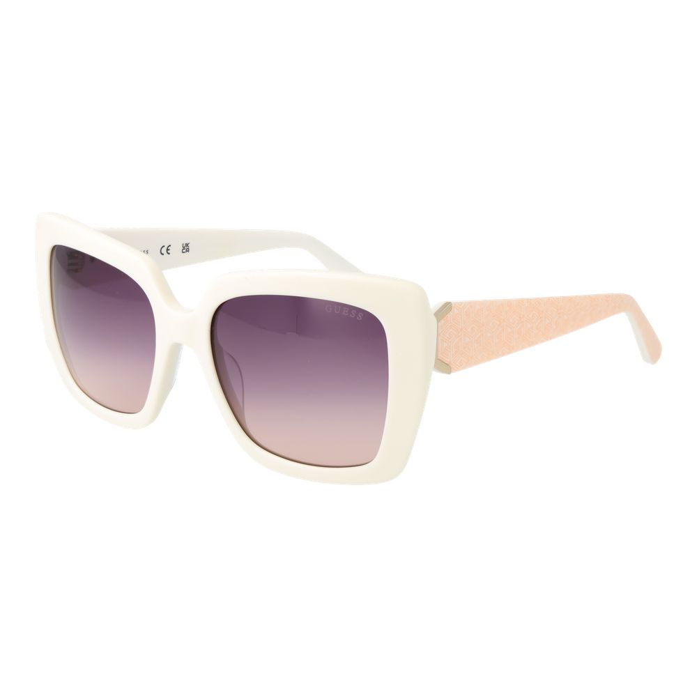 Guess White Women Sunglasses