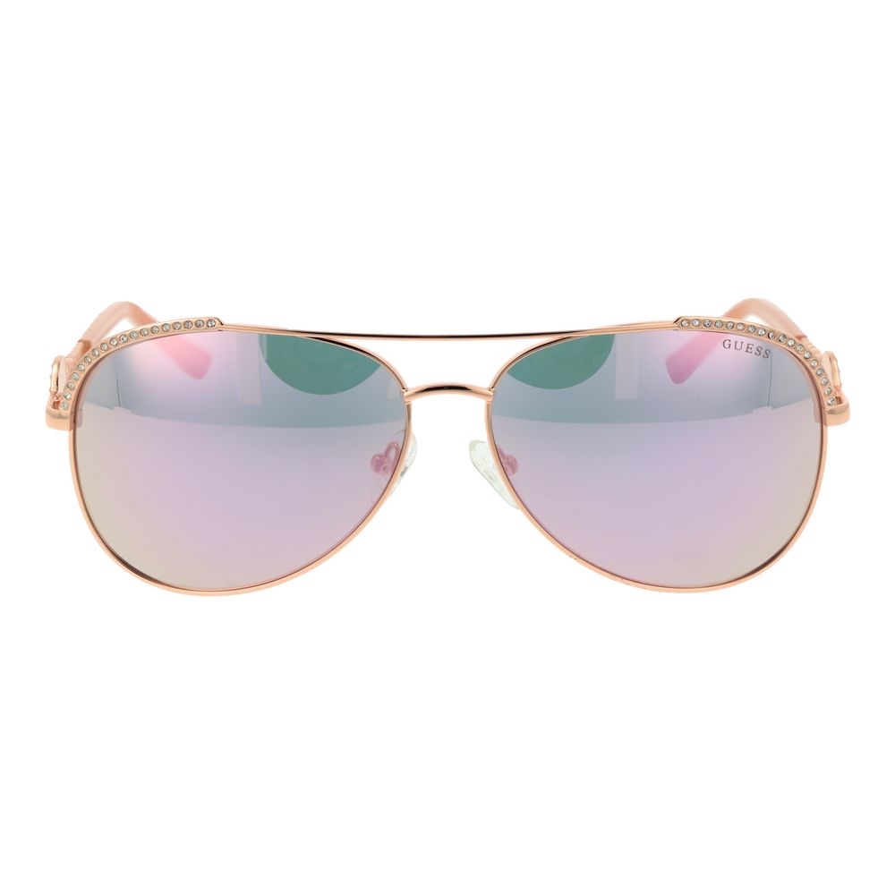 Guess Rose Gold Women Sunglasses