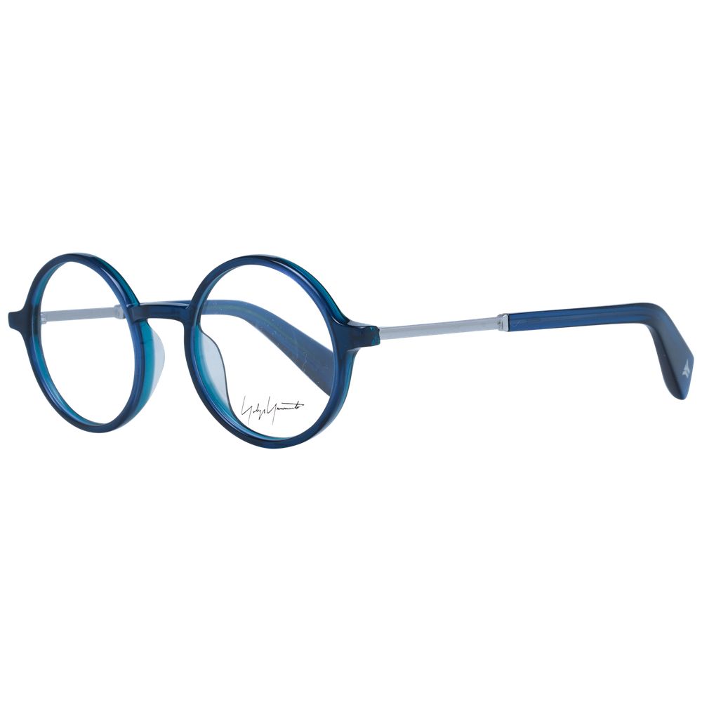 Yohji Yamamoto Blue Unisex Optical Frames