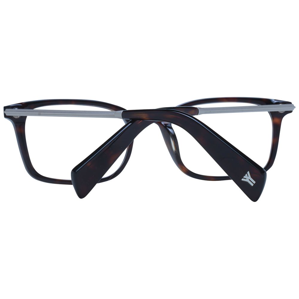 Yohji Yamamoto Brown Unisex Optical Frames