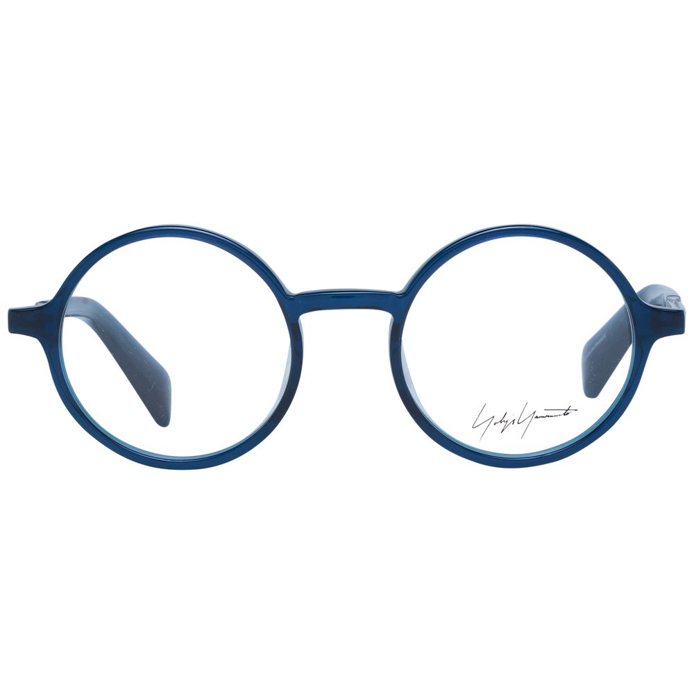 Yohji Yamamoto Blue Unisex Optical Frames