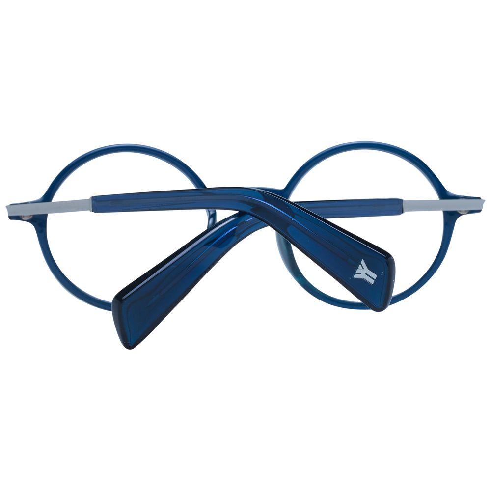 Yohji Yamamoto Blue Unisex Optical Frames