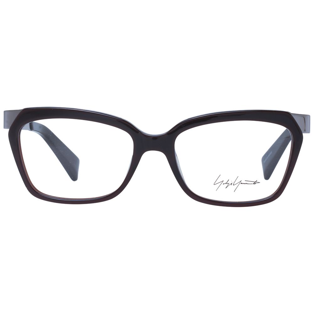 Yohji Yamamoto Brown Unisex Optical Frames