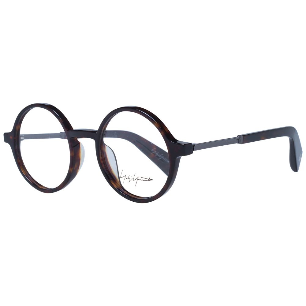 Yohji Yamamoto Brown Unisex Optical Frames