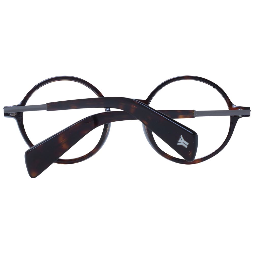 Yohji Yamamoto Brown Unisex Optical Frames