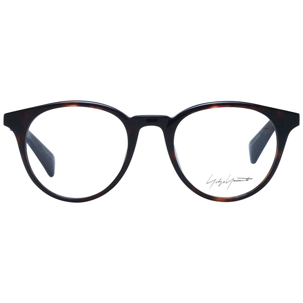 Yohji Yamamoto Brown Unisex Optical Frames